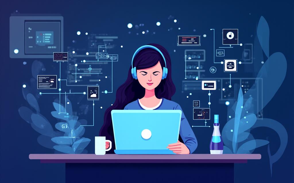 Cours de musique en ligne avec technologie IA